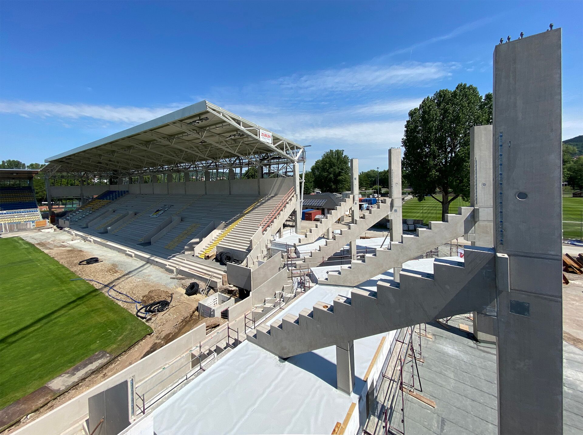 Tragwerksplanung von BCH: Ernst Abbe Stadion Jena